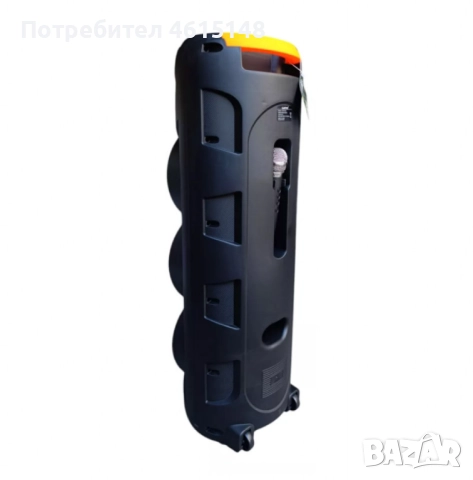 Безжичен преносим високоговорител DPUS SZ-8336, 3 х 8 , мега бас ,USB зареждане, Bluetooth връзка, A, снимка 7 - Тонколони - 51977132