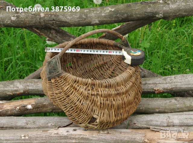 стари плетени кошници, снимка 6 - Антикварни и старинни предмети - 45809190