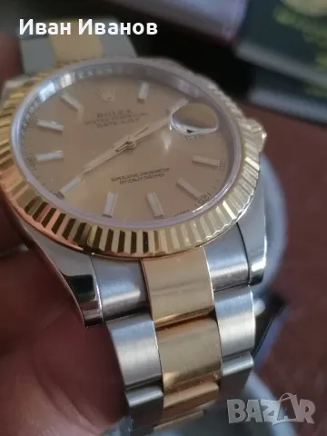 Rolex datejust 41 Champagne-colour dial 126333, снимка 5 - Мъжки - 47243251