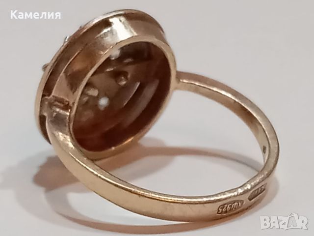 Сребърен пръстен , снимка 6 - Пръстени - 45715543