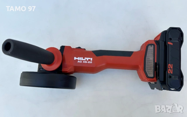 Hilti AG 4S-22 Nuron - Безчетков ъглошлайф с потенциометър неразличим от нов!, снимка 4 - Ъглошлайфи - 53194539