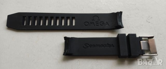 Силиконова каишка OMEGA 20мм, снимка 6 - Каишки за часовници - 45320400
