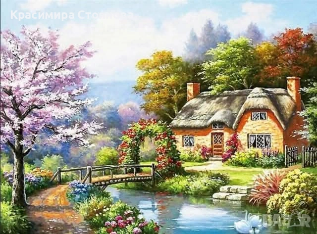  Картини за рисуване по номера , снимка 7 - Други игри - 52484089