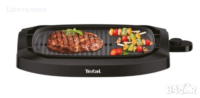 Иновативна скара с капак Tefal CB6A0830 Plancha 2000w, снимка 3 - Скари - 46425943