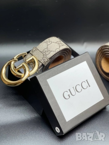 колани от естествена кожа в кутия gucci , снимка 5 - Колани - 51430944