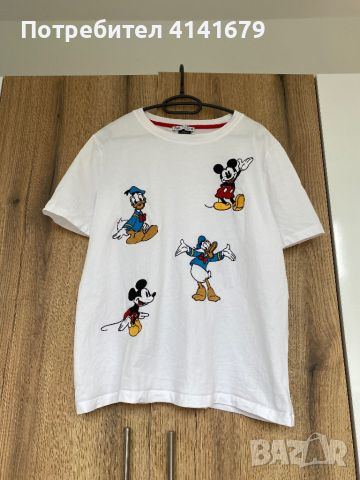 Тениска на Zara от колаборация с Disney., снимка 1 - Тениски - 46717738