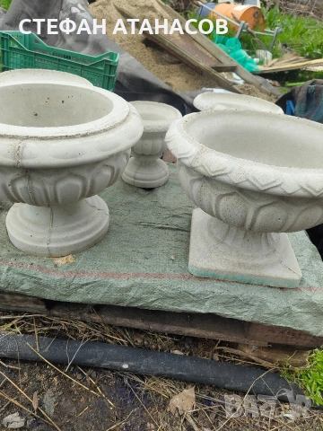 САКСИИ ОТ БЕТОН, снимка 5 - Саксии и кашпи - 54078663