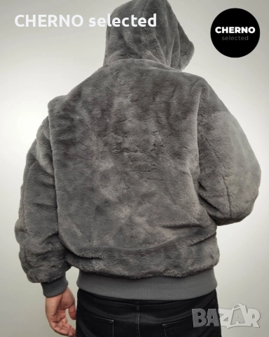 ZARA двулицево яке тип bomber с изкуствен косъм – размер XL / XXL – ново без етикети, снимка 10 - Якета - 52877577