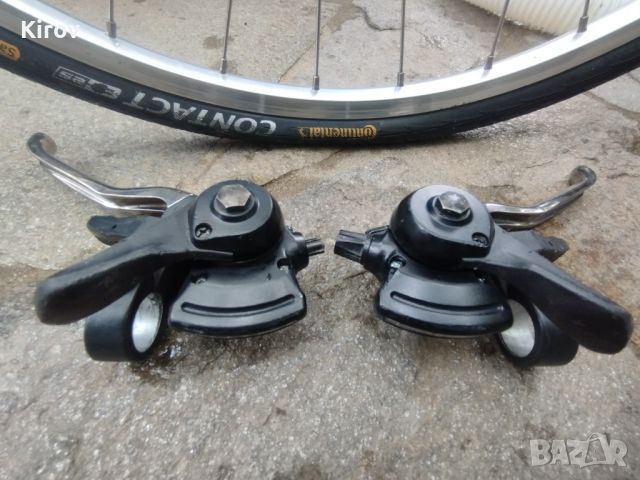 Скорости и спирачки SHIMANO STX ST-MC30 , снимка 1 - Части за велосипеди - 45899993