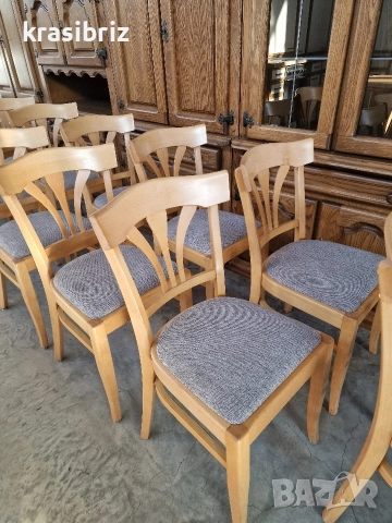 32 броя-Масивни Столове-внос от Германия!ОБЯВЕНАТА ЦЕНА Е ЗА БРОЙ!, снимка 2 - Столове - 52925844