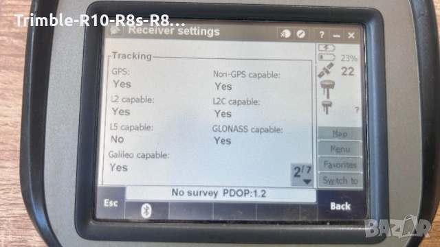 GNSS приемник Trimble R8s, снимка 9 - Други инструменти - 53777877