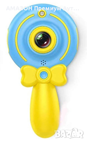 Micoke Цифров селфи детски фотоапарат/видеокамера/Видеорегистратор с дръжка 12MP/1080P/2” екран, снимка 2 - Фотоапарати - 45008443