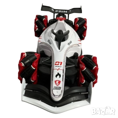 Радиоуправляем болид за дрифт с пушек и дистанционно за ръка, снимка 4 - Коли, камиони, мотори, писти - 51851228