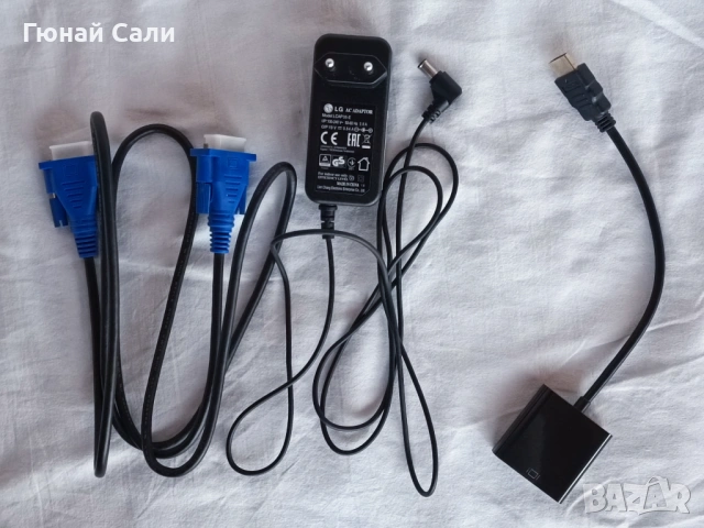 LCD монитор LG 20M37A-B, снимка 5 - Монитори - 53880799