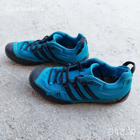 Маратонки Adidas, р-р 45 в син цвят, снимка 3 - Маратонки - 54126130