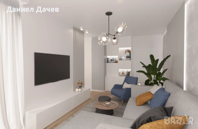 Тристаен апартамент, снимка 18 - Апартаменти - 50677087