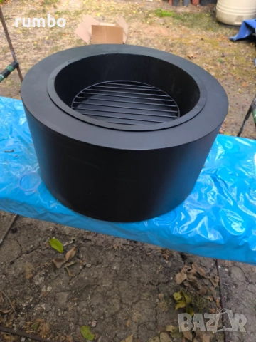 Продавам метално огнище за градина и горене на дърва , снимка 2 - Други стоки за дома - 51639961