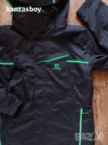 Salomon Advanced Skin Dry 10k - мъжко ски-сноуборд яке р-р М, снимка 2 - Якета - 52160008