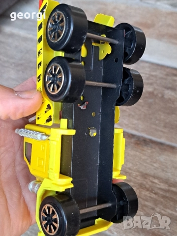 стара българска играчка камионче 27/5, снимка 5 - Колекции - 52114122