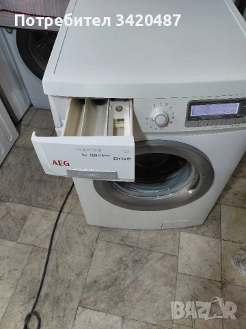 Пералня АЕГ ПЕРФЕКТНО РАБОТИ. ГАРАНЦИЯ , снимка 2 - Перални - 54282706