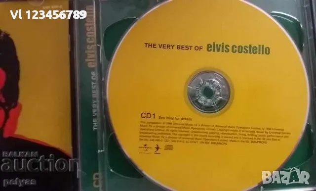 СД -Elvis Costello 'the very best ' incl.She - 2 CD МУЗИКА, снимка 3 - CD дискове - 47833666