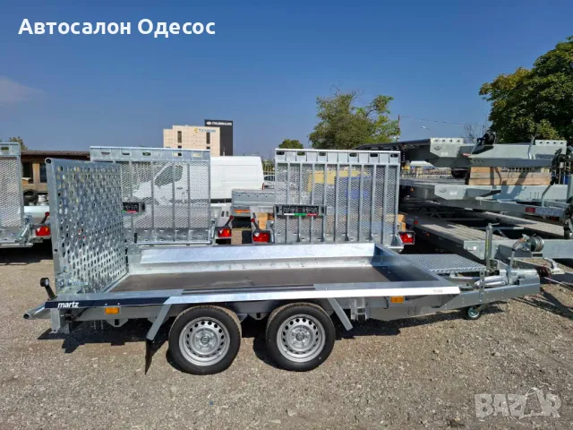 НОВО ремарке за строителна техника MARTZ BAU-3 300/2 2700kg, снимка 2 - Ремаркета - 47829937