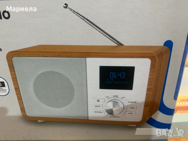 DAB+ Радио, FM, Bluetooth, AUX 5W, снимка 3 - Аудиосистеми - 52687756