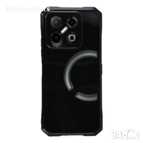 Калъф с протектор за Doogee Blade GT Pro / GT Play – мек TPU удароустойчив калъф, прозрачен или чере, снимка 3 - Резервни части за телефони - 52477436