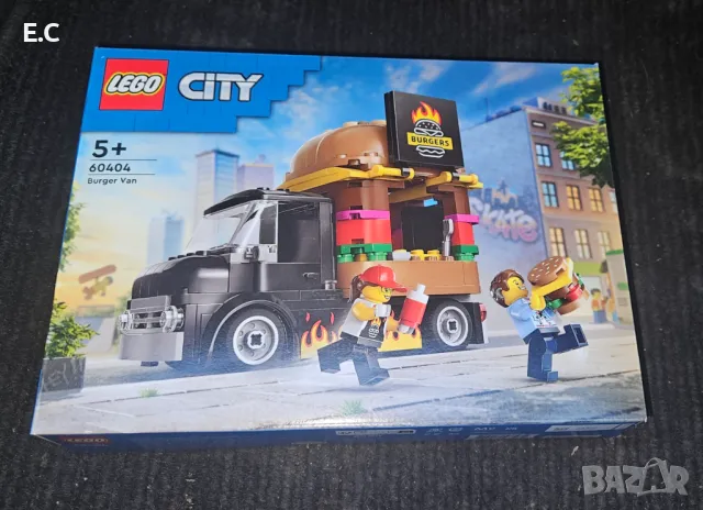 НОВО! Lego 60404 Burger Truck , снимка 1 - Конструктори - 49002052