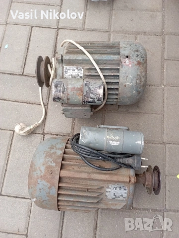 Електро двигател мотор Български Елпром Троян 0, 75кв и 1, 1кв 