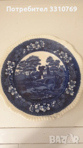 Красива английска порцеланова чиния/плато. , снимка 1