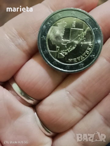 Монета от 2 евро 