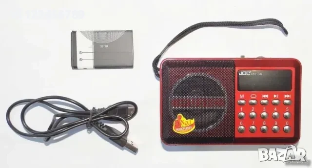 Портативна аудио система, FM радио и МР3 плейър -JOC, снимка 2 - Радиокасетофони, транзистори - 53816914