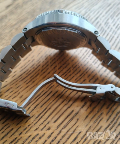 Breitling Hercules 45mm, работи перфектно, дълга верига, разменям, снимка 6 - Мъжки - 53710903