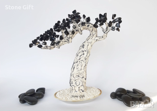 Дръвче Оникс, Подарък бижу, Подарък Стил, Подарък Момче, Подарък Мъж, Идея подарък Съпруг