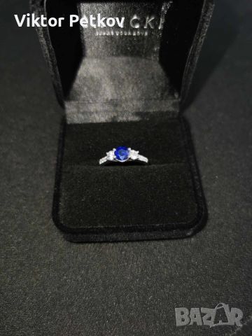 Годежен пръстен SAVICKI бяло злато, снимка 1 - Пръстени - 45493490