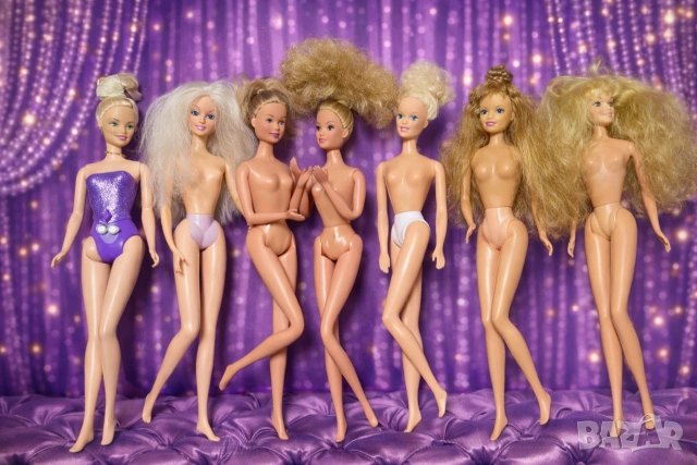 Колекционерски Лот - рядко срещани ретро кукли тип Барби 