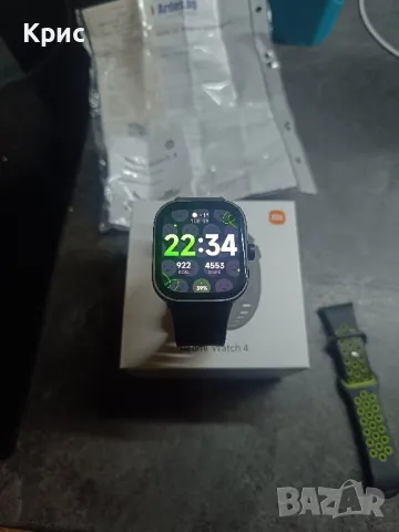 Смарт часовник Xiaomi redmi watch 4 в гаранция., снимка 1 - Мъжки - 49553709