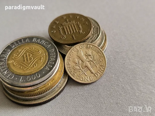 Монета - САЩ - 1 дайм | 1988г.