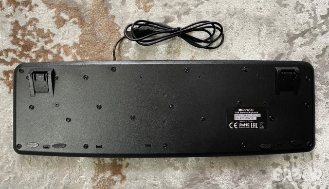 Клавиатура Canyon CNE-CKEY01-BG, снимка 2 - Клавиатури и мишки - 52286382