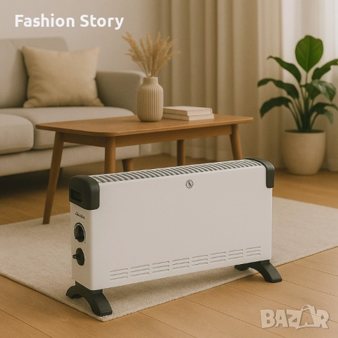 Конвекторни отоплители Rosberg – 2000W, 3 степени, защита от прегряване