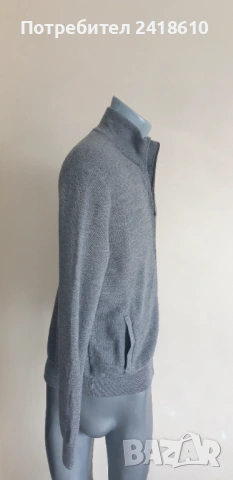 POLO Ralph Lauren Cardigan Merino Knitted Full Zip Mens Size L ОРИГИНАЛ! Мъжка Вълнена Жилетка с цял, снимка 15 - Пуловери - 53082352