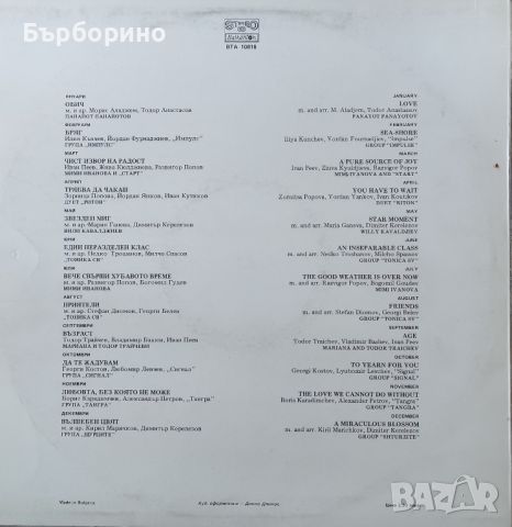 Мелодия на годината 1981 год.