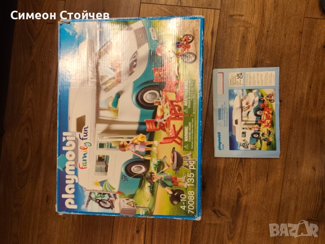 Играчка кемпер Playmobil 70088, снимка 2 - Конструктори - 52681444