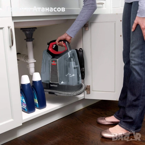 Перяща прахосмукачка BISSELL SpotClean ProHeat, снимка 3 - Прахосмукачки - 54035350