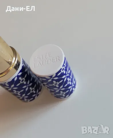 Estee Lauder Limited Edition Lipstick дълготрайно червило в синьо-бяла гилза – Rose Goddess, снимка 3 - Декоративна козметика - 49245498