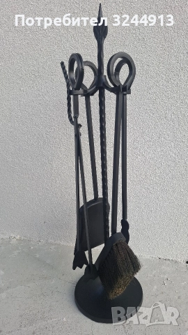 Прибори за камина пет части , снимка 5 - Други стоки за дома - 52790225
