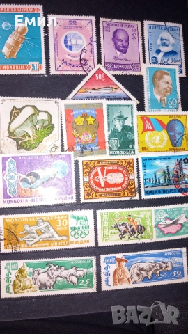 Марки Монголия 2 