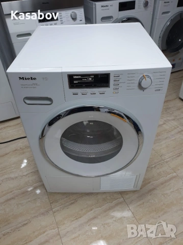 9кг Пара Miele Сушилня с термопомпа Миеле 12м Гаранция, снимка 5 - Сушилни - 54162847