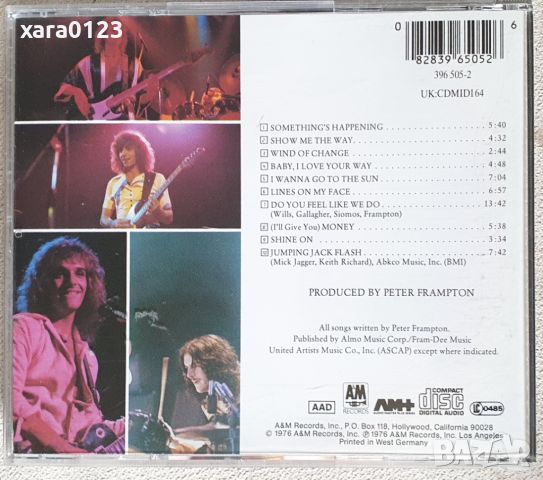 Peter Frampton – Frampton Comes Alive!, снимка 2 - CD дискове - 46138912